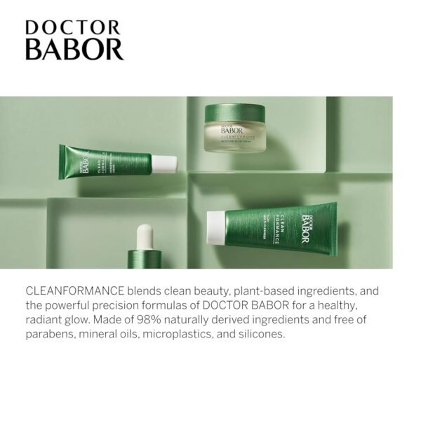 BABOR CLEANFORMANCE Awakening Eye Cream, Moisturizes Under Eyes, Smooth Lines & Reduce Bags and Puffiness, Lightweight Luminous Reflect to Conceal Dark Circles, 0.5 oz - Image 6
