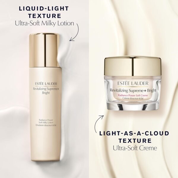 Estée Lauder Revitalizing Supreme+ Bright Radiance Power Soft Cream Moisturizer with Vitamin C | For Dullness, 1.7 Ounce - Image 7