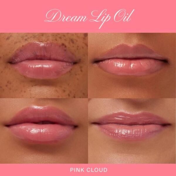 Summer Fridays Dream Lip Oil - Tinted Lip Oil with Moisturizing Sheer Coverage, High-Shine and Deep Hydration - Non-Sticky Formula for Long-Lasting Softness - Pink Cloud (0.15 Oz) - Image 5