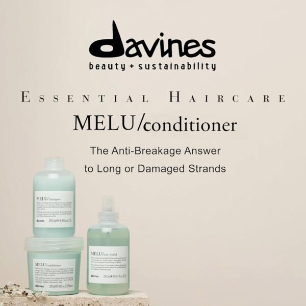 Davines MELU Conditioner, Anti-Breakage Conditioner For Long Hair And Damaged Hair - Image 3
