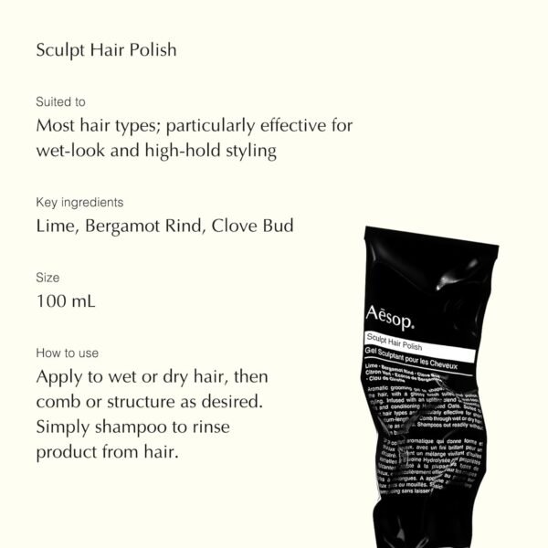 Aesop Grooming Kit - Sculpt Hair Polish | 100mL / 3.4 oz & Moroccan Neroli Post-Shave Lotion | 60 mL | Paraben, Cruelty-free & Vegan - Image 4