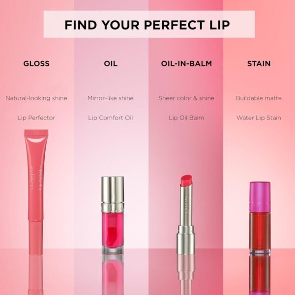 Clarins Lip Comfort Oil | Hydrating, Nourishing and Moisturizing Lip Oil | Sheer, High Shine Finish | Soothes, Comforts and Protects Lips | Visibly Plumps | 93% Natural Ingredients | 0.2 Ounces - Image 12