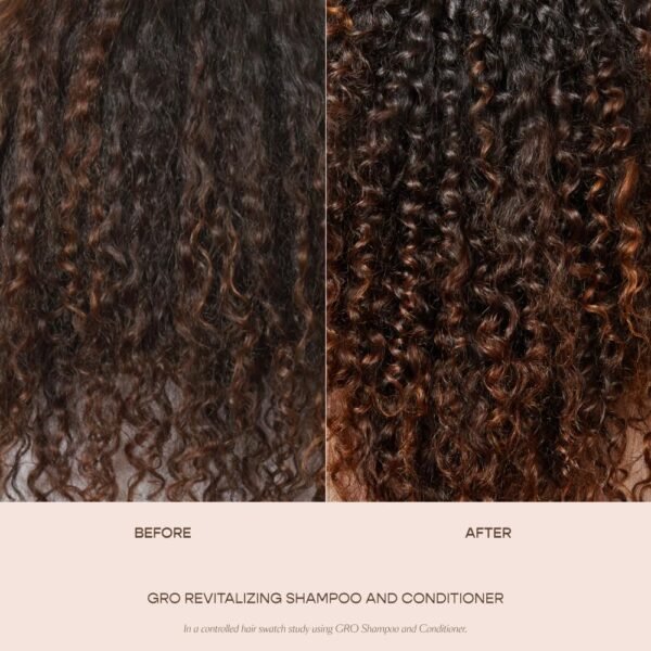 VEGAMOUR GRO Revitalizing Conditioner | Smooths, Strengthens and Adds Shine to Thinning Hair | Clean, Vegan, Cruelty-Free, Clinically Proven and Color Safe - Image 5
