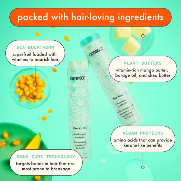 amika super strength repair wash + care set - Image 7