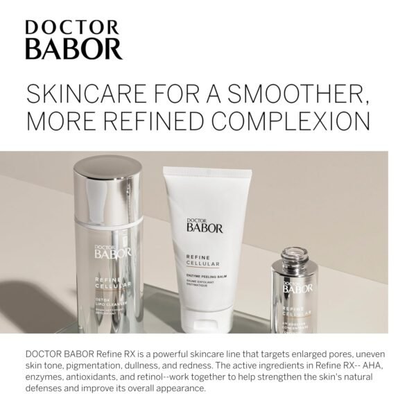 DOCTOR BABOR Refine RX AHA Peel Pads, Exfoliates to Remove Dead Skin and Promote Cell Renewal, Visibly Reduces Fine Lines and Wrinkles - Image 6