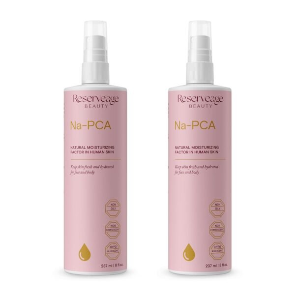 Reserveage Na-PCA Spray - Moisturizing Body Lotion for Dry Skin - Anti Aging Face Moisturizer for Women and Men with Eucalyptus Essential Oil, 8 Fl Oz (Pack of 2) - Image 2