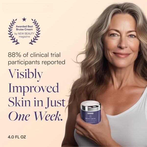 SKINTENSIVE Arnica Bruise Cream for Thin Skin - Moisturizing, Vitamin K C and E, Skin Renewal, 4 Oz - Image 3