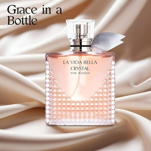 4PCS Perfume Set for Women - Floral Fragrance Gift Set with Vanilla,Sweet Fruity, Eau De Parfume| 3.4 Fl Oz Each(La Vida Bella,La Vida Bella Crystal,La Vida Bella Ext,Delilah) - Image 6