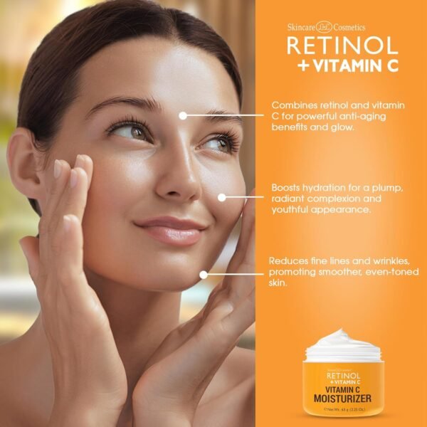 Retinol + Vitamin C Face Moisturizer - Image 4