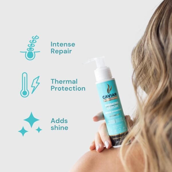 Vegan Hydrating Hair Serum Repair | Frizz control and split end repair - Image 5