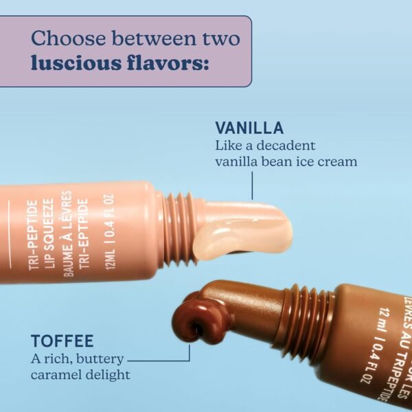Blume Tri-Peptide Vanilla Lip Balm - Superbalm Lip Moisturizer with Shea Butter and Squalane to Deeply Hydrate & Heal Dry, Cracked Lips - Cruelty Free & Vegan Lip Plumper (0.4 Fl Oz) - Image 9