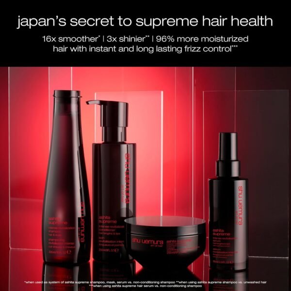 Ashita Supreme Smoothing Shampoo - Adds Shine, Reduces Frizz, Strengthens Hair, Prevents Breakage, For All Hair Types - Image 8