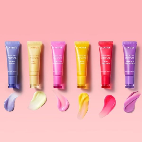 LANEIGE Lip Glowy Balm: Hydrate, Glossy, Lightweight, Moisturize & Tint with Shea Butter - Image 9