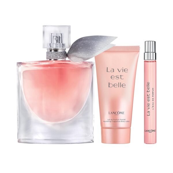 Lancôme La Vie Est Belle Valentine’s Day Set - With Full-Size Refillable La Vie Est Belle Eau De Parfum Spray 3.4 Fl. O, Full-Size Refillable Purse Spray 0.34 Fl. Oz, and Body Lotion 1.7 Fl. Oz - Image 3