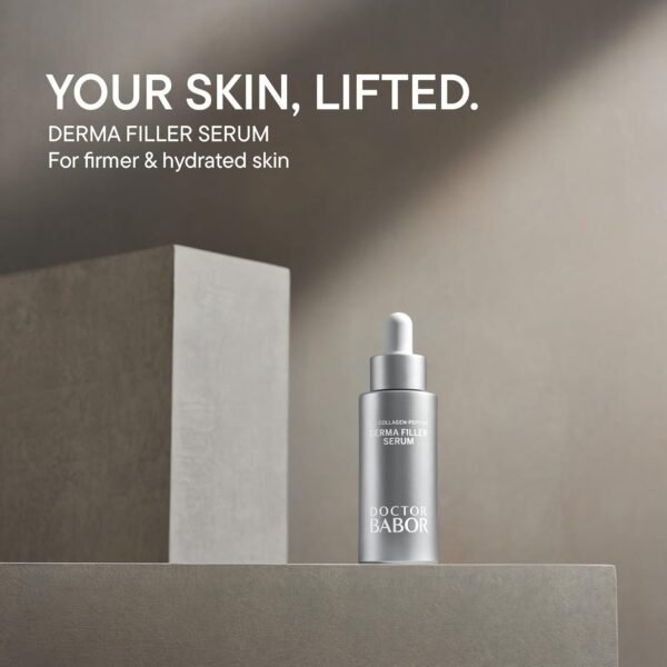 DOCTOR BABOR Lifting Derma Filler Serum, Collagen Peptide Complex, Firmer Smoother Complexion, Hyaluronic Acid Hydrates & Plumps Skin, Reduce Wrinkles and Improve Skin Texture, 1 oz - Image 4