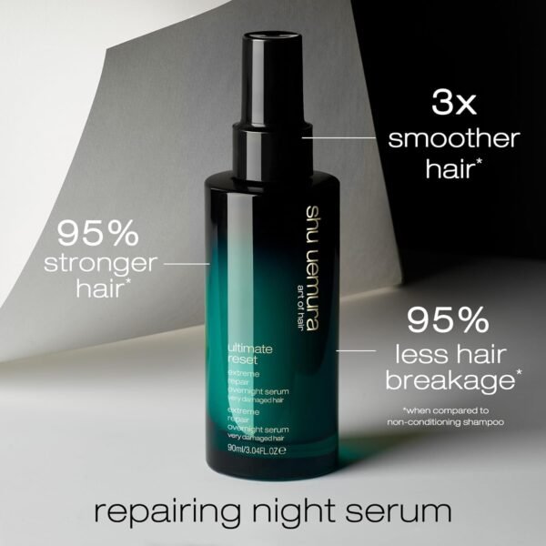 shu uemura art of hair Essence Absolue Nourishing Protective Hair Oil - Lightweight Multi-Benefit Hair Oil, Hydrates and Reduces Frizz, With Heat Protection - Image 4