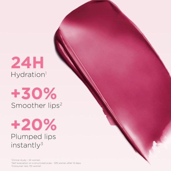 Clarins Lip Oil Balm | Nourishes, Hydrates, and Visibly Plumps | Natural Look | Sheer Finish and Shine | 99% Skincare Formula and 96% Natural Ingredients | Contains Hydrating Peptide | 0.1 Ounce - Image 3