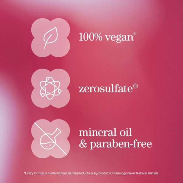 Pureology Smooth Perfection Shampoo - For Frizzy and Color-Treated Hair, Smooths Hair & Controls Frizz, Sulfate-Free & Vegan - Image 10