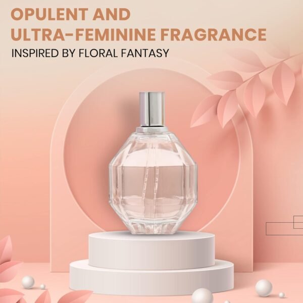 Womens Perfume, Eau de Parfum Natural Spray, Classic Warm Floral Scents of Rose Petals, freesia, Cattleya Orchids, 100 ml 3.4 fl oz - Image 3
