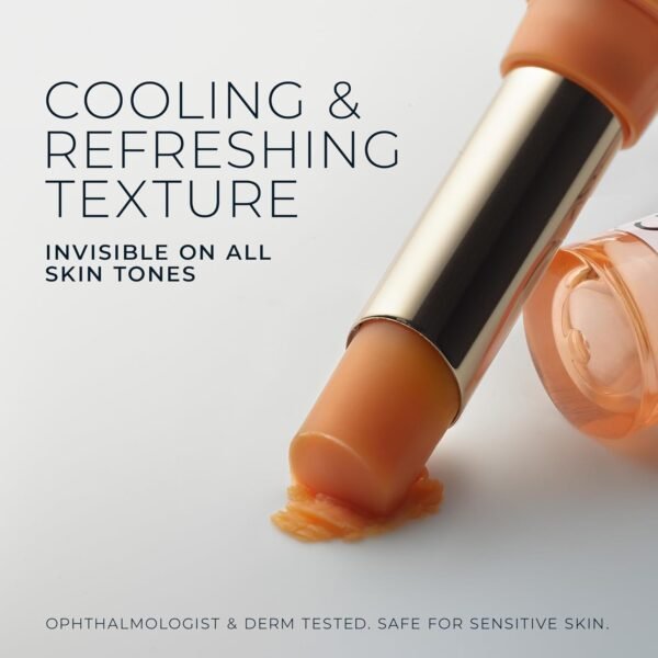 RoC Multi Correxion Revive + Glow Vitamin C Eye Balm (0.14 oz) with Retinol Eye Cream Packette - Image 7