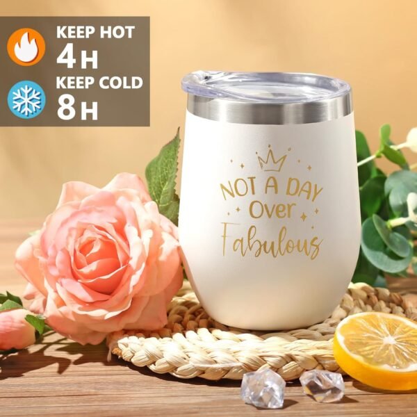 Birthday Gifts for Women Friendship, Unique Happy Birthday Gifts Basket for Mom Her Best Friend Sister Wife Girlfriend Coworker, Luxury Self Care Box Rose Relaxing Spa Gifts Set for Women with Blanket - Image 6