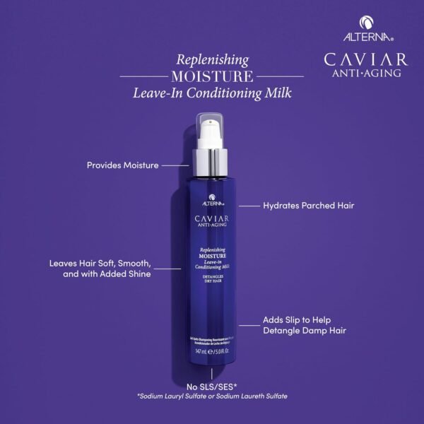Alterna Caviar Anti-Aging Replenishing Leave-in Conditioning Milk, 5 fl. oz. - Image 3