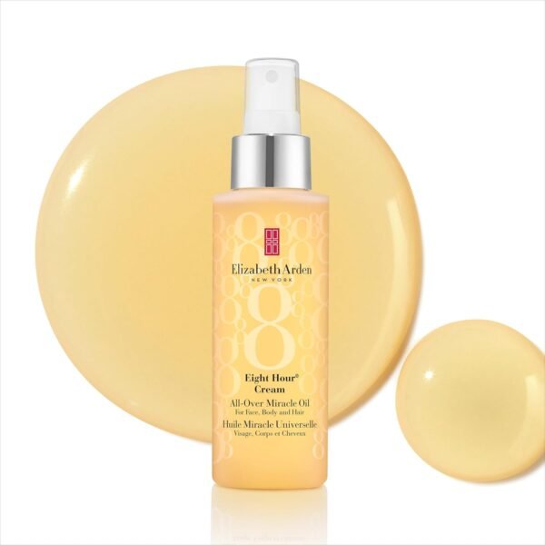 Elizabeth Arden Eight Hour Cream, All-Over Miracle Oil, For Face, Body & Hair, 3.4 Oz - Image 3