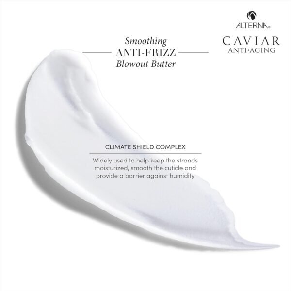 Alterna Caviar Anti-Aging Smoothing Anti-Frizz Blowout Butter, | Protects Hair from Heat Styling and Humidity | Sulfate Free , 5.07 Fl Oz (Pack of 1) - Image 4