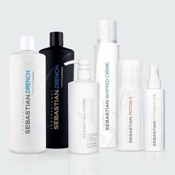 Sebastian Professional Drench Shampoo| Deep Moisturizing for Dry, Frizzy & Chemically Treated Hair - Image 6