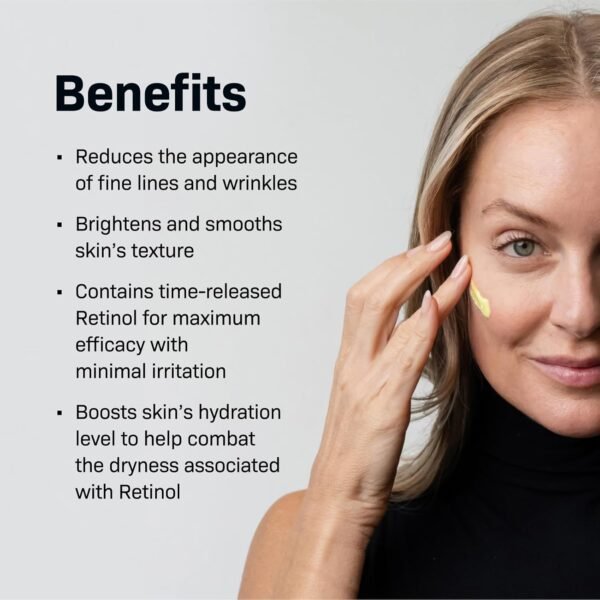 Revision Skincare Retinol Complete, brighten and smooth skin's texture, boosts skin's hydration level to combat the dryness with Retinol, reduce fine lines and wrinkles, 1 fl oz - Image 3