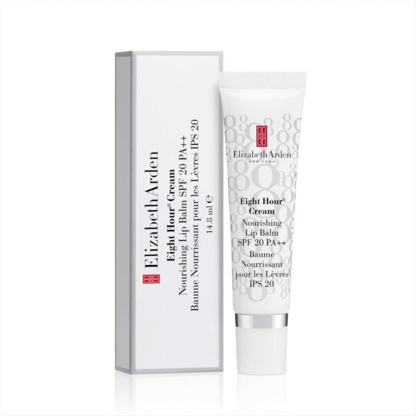 Elizabeth Arden Eight Hour Cream Nourishing Lip Balm, SPF 20 Sunscreen Balm, Moisturizer for Chapped Lips with Shea Butter & Vitamin E, 0.5 fl oz - Image 2