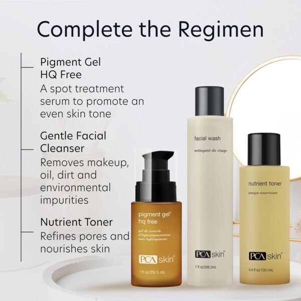 PCA SKIN Hydroquinone-Free Pigment Gel Dark Spot Corrector, Dark Spot Serum for Brightening Dark Spots and Hyperpigmentation, Helps Even Skin Tone and Promote a Clear Complexion, 1.0 oz Pump - Image 9