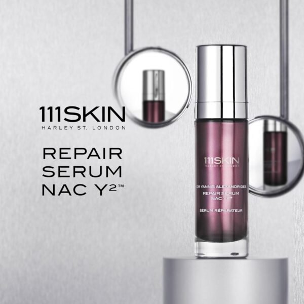 111SKIN Repair Serum NAC Y2, Face Serum to Reduce Redness & Fight Free Radicals, Helps Diminish Appearance of Fine Lines & Wrinkles, Reinforces Skin Barrier, Anti-Aging Facial Serum, 1 Fl. Oz. - Image 9