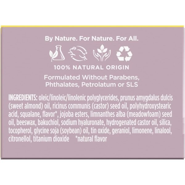 Burt’s Bees Lavender Vanilla Lip Sleeping Mask, With Hyaluronic Acid and Squalane Moisturizer To Instantly Hydrate Lips, Overnight Mask and Treatment, 0.45 oz. - Image 15