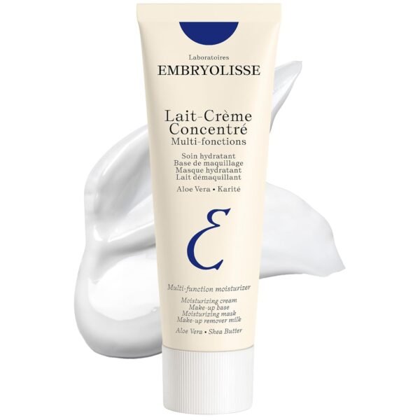 Embryolisse Lait-Crème Concentré, Multifunction Daily Moisturizer, Primer, and Makeup Remover, Suitable for All Skin Types. French Face Cream With Shea Butter & Aloe Vera - Image 2