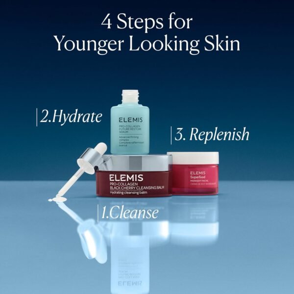 ELEMIS Superfood Midnight Facial, Moisturizer Face Cream, Hydrating Face Moisturizer for Dry Skin, Firming Facial Cream, Camu Camu & Vitamin C Cream - Image 5