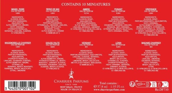 10 Eaux de Parfum Luxurious Gift Box - 57.8 ml - Made in Provence, France - Image 6