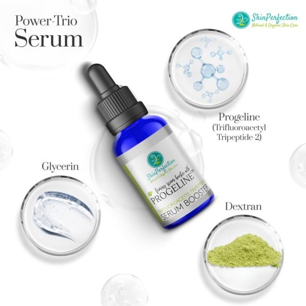 Skin Perfection Firming Serum Booster with Progeline Peptide Repair Serum Neck and Face Progeline Cream Upgrade Trifluoroacetyl Tripeptide-2 Anti-aging Diy .5 Fl Oz - Image 6