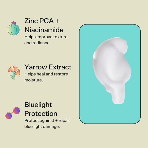 Bubble Skincare Level Up Balancing Face Moisturizer - Hydrating Gel Moisturizer Formulated with Zinc PCA + Niacinamide for Improved Texture & Radiance - Skin Care for Oily or Combination Skin (50ml) - Image 6