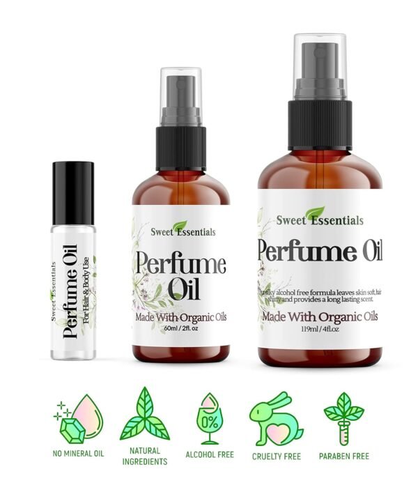 AVENTUS FOR WOMEN CREED-TYPE, Fragrance/Perfume Oil, Made with Organic Oils, Spray on Perfume Hair & Body Oil - Alcohol, Silicone & Preservative Free (0.33 fl oz (Roll-on)) - Image 9