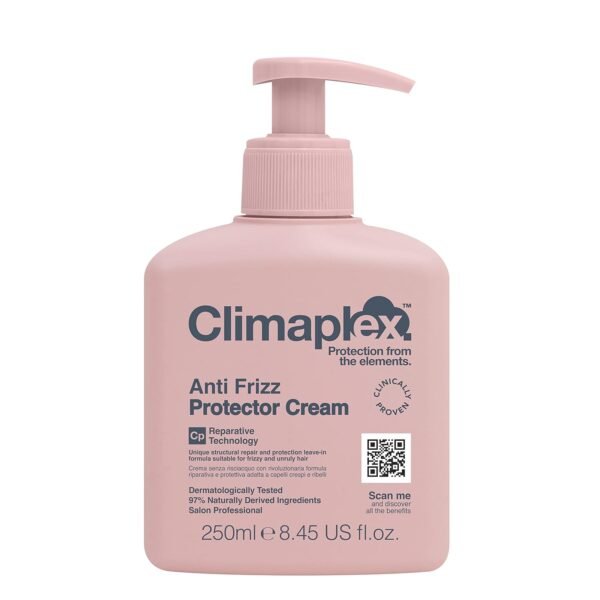 Anti Frizz Protector Cream - Shields from Heat and UV Damage - Promotes Healthy Scalp - Soothes and Improves Shine - Leaves Hair Silky Smooth - Vegan Friendly and Cruelty Free - 8.45 oz - Image 2