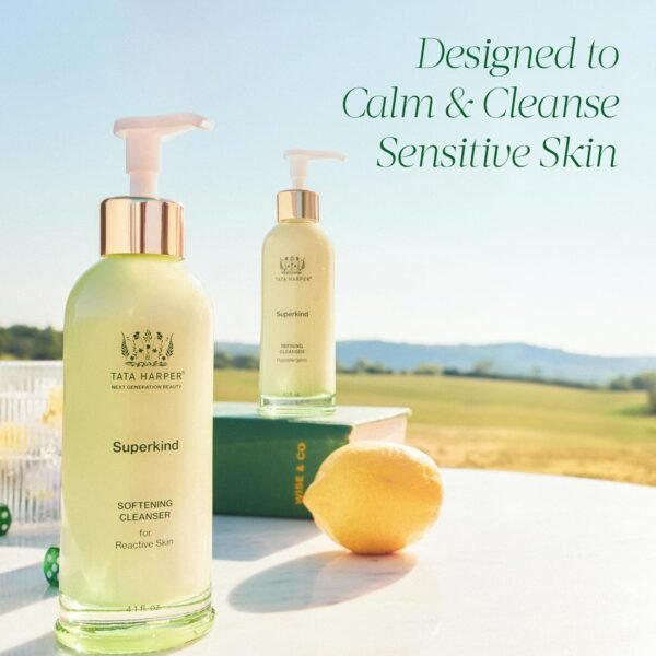 Tata Harper Superkind Softening Cleanser, Gentle Cleanser for Sensitive Skin, Hypoallergenic Skincare, Fragrance Free, Natural Skincare, Dermatologist Tested, Vegan, 125ml - Image 6