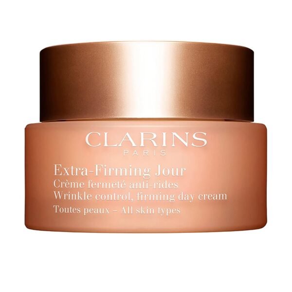Clarins Extra-Firming Day Cream | Anti Aging Moisturizer | Skin Looks More Radiant, Visibly Firmer and Plumper After 28 Days* | Smoothes Appearance of Lines and Wrinkles | Evens Skin Tone | Hydrates - Image 2