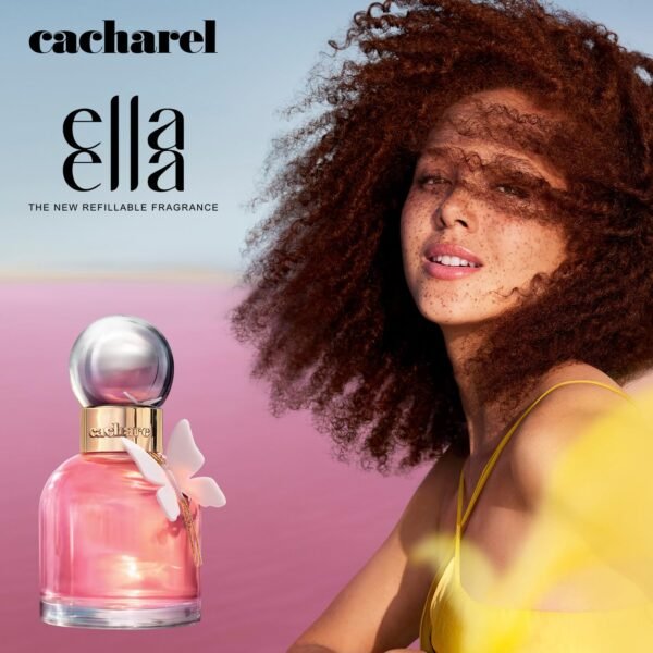 Cacharel Ella Ella - Vanilla Perfume for Women - Floral Chypre - Notes of Coconut Accord, Bourbon Vanilla, Bergamot Essence - Long Lasting Fragrance - Image 5