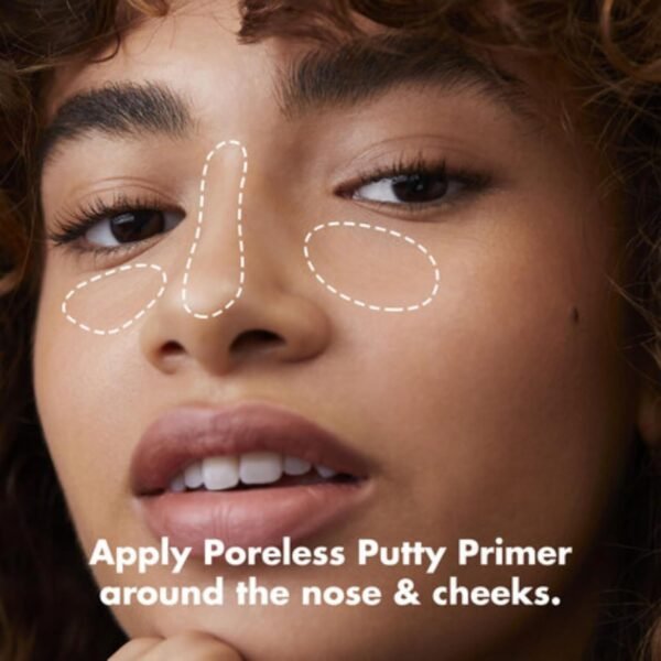 e.l.f. Poreless Putty Primer, Silky, Skin-Perfecting, Lightweight, Long Lasting, Smooths, Hydrates, Minimizes Pores, Flawless Base & Finish, All-Day Wear, Ideal for All Skin Types, 0.74 Fl Oz - Image 8