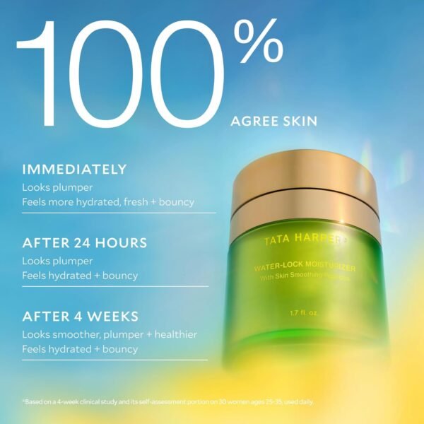 Tata Harper Water-Lock Moisturizer, Lightweight, Silicone-Free Hydrator, 100% Natural, Made Fresh in Vermont - Image 5