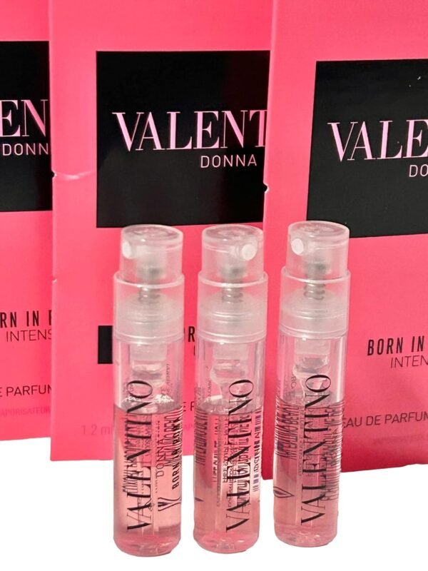 Valentino Born in Roma INTENSE EDP Sample WOMEN Spray Partially filled Mini SMALL Perfume SET OF 3 - Image 3