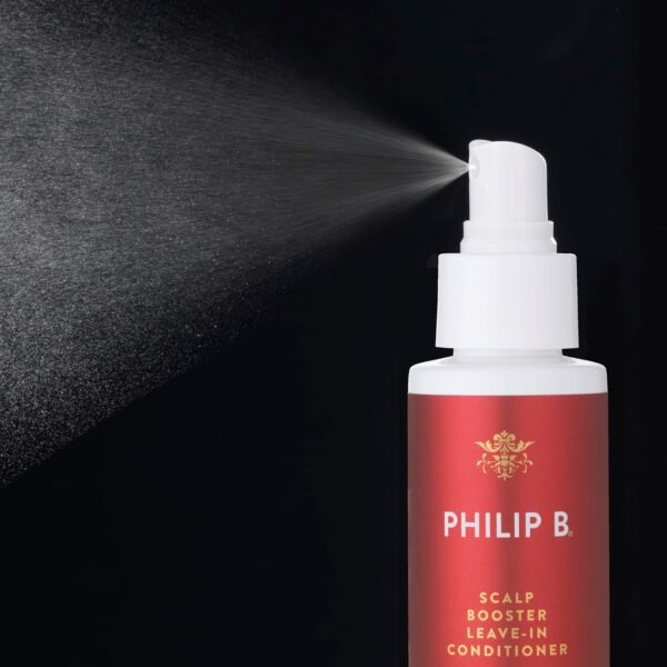 PHILIP B. Scalp Booster Leave-In Conditioner, 4.23 Oz - Scalp Treatment for Thicker, Denser Looking Hair - Made with Redensyl, Keratin Amino Acids and Salicylic Acid - Image 4