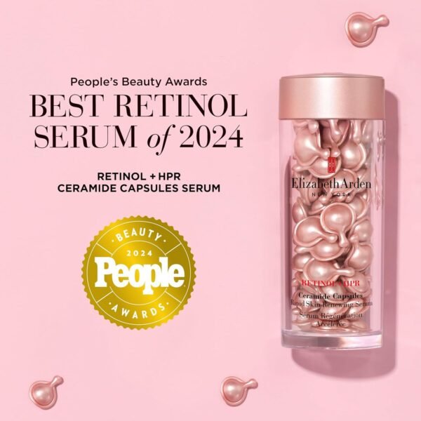 Elizabeth Arden Retinol + HPR Ceramide Capsules Rapid Skin Renewing Serum - Image 18