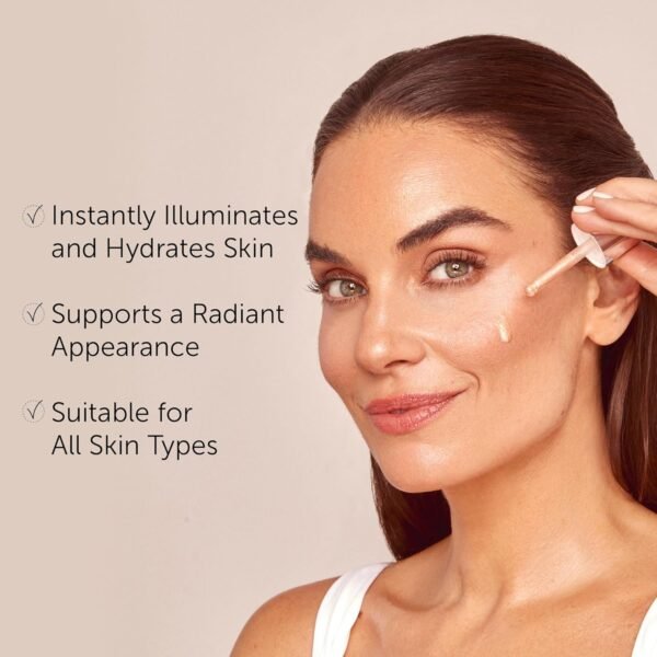 111SKIN Rose Gold Radiance Booster Serum for Face, Hydrating Face Glow Serum with Hyaluronic Acid, Niacinamide & Damascus Rose for Radiant & Even Skin Tone, Suitable for All Skin Types, 0.68 fl oz - Image 7